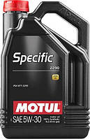 Моторное масло MOTUL Specific 2290, 5W30 5 л (109325)(7547875841754)