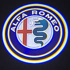 Логотип підсвітка дверей Альфа Ромео Lazer door logo light Alfa Romeo, фото 2