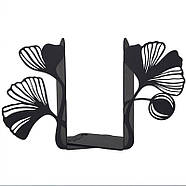 Металеві упори для книг Glozis Mariken (чорний), фото 6