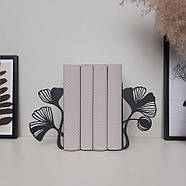 Металеві упори для книг Glozis Mariken (чорний), фото 8