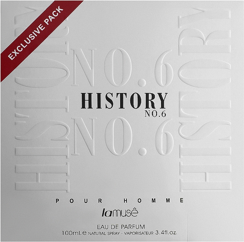 Набір Lattafa Perfumes La Muse History №6 для чоловіків — set (edp 100ml + deo 50ml)