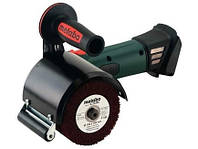 Аккумуляторная щеточная шлифмашина Metabo S 18 LTX 115 INOX (600154850) (без аккумулятора и ЗУ)(7620221751754)