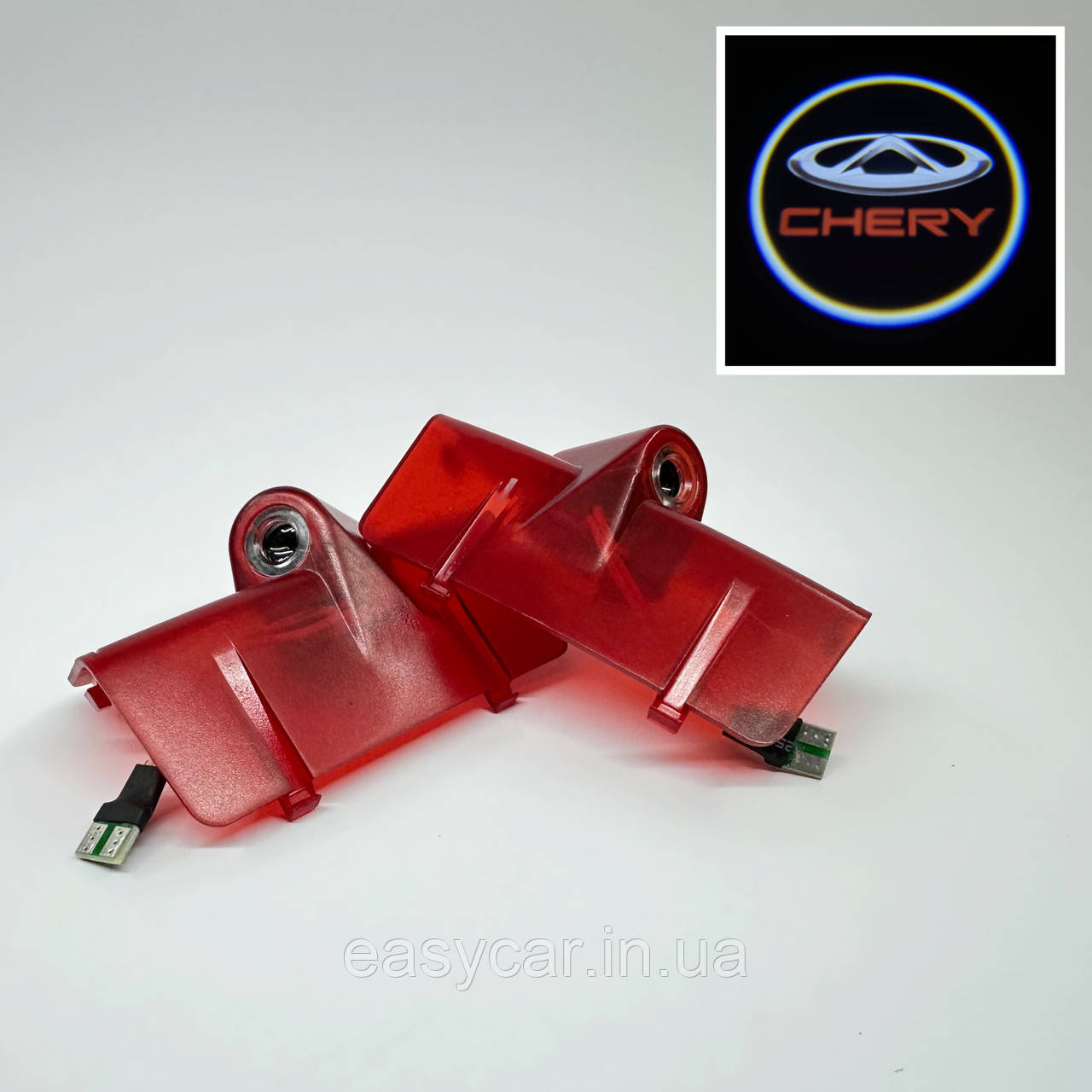 Логотип підсвітка дверей Чері Lazer door logo light Cherry Tiggo