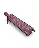 Парасолька напівавтомат жіноча Toprain 593 "Words" на 9 спиць Рожевий, фото 4