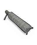 Парасолька напівавтомат жіноча Toprain 593 "Words" на 9 спиць Сірий, фото 4