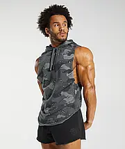 Спортивне худі Gymshark Legacy Drop Arm Hoodie Slim Fit XXXL, фото 3