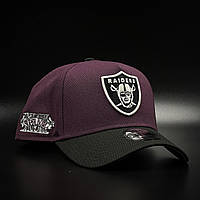 Оригинальная коричневая кепка New Era Las Vegas Raiders Two-Tone Dark Purple