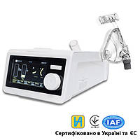 Аппарат неинвазивной вентиляции CPAP/BіPAP/ST/AVAPS с маской размер L и увлажнителем (Турция)