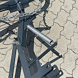 Сінограбарка "Сонечко" 2 колеса польська. Граблі, гребки, ворошки, ворошилки, ворошилки для мотоблока, фото 3