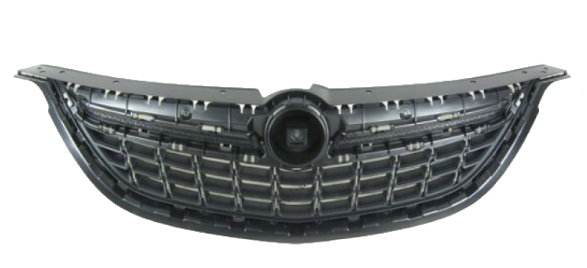 Решітка радіатора Opel Zafira Tourer C 11-16 FPS пластикова без накладки чорна, фото 1