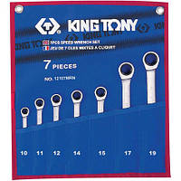Набор ключей комби с трещоткой King Tony 12107MRN (7 предметов)(7611946681754)