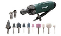 Пневмо-прямошлифовальная машина Metabo DG 25 SET (604116500)(7611358851754)