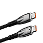 Кабель Baseus Glimmer Series Fast Charging Data Cable Type-C - Type-C 1м 5A 100W Black CADH000701, фото 5