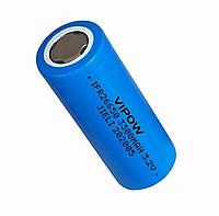 Акумулятор Vipow LifePo4 IFR26650 3.2V 3300mAh TipTop (IFR26650-3300mAhTT)