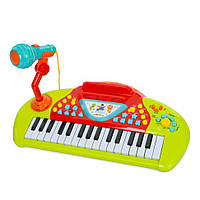 Детское игровое пианино LML7710(Red) с микрофоном kr