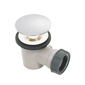 Сифон для душового піддона Tourbillon Ø 50 мм з адаптером Ø40/50 мм WIRQUIN (9544120)