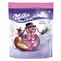 Новорічні цукерки Milka Bonbons Lait petillant Knetter 86g Магія у нас
