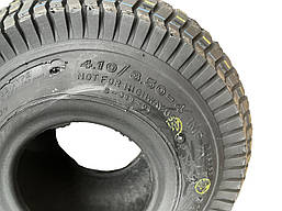 Покришка 4.10/3.50-4 (60% кучуку) для садово-будівельної тачки, візки, дитячий квадроцикл "Deli Tire" Індонезія, фото 4
