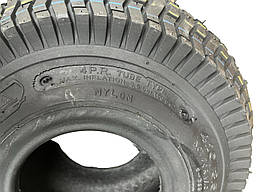 Покришка 4.10/3.50-4 (60% кучуку) для садово-будівельної тачки, візки, дитячий квадроцикл "Deli Tire" Індонезія, фото 5