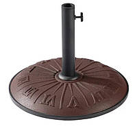 Подставка для зонта бетонная Time Eco TE-H1-15, шоколад с часами (4008133756449BROWNC)(7564509841754)