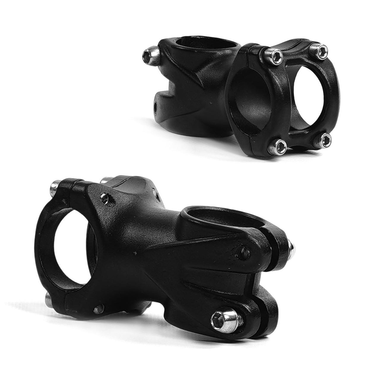 Винос керма SH-00055 д.31.8мм довжина 55мм алюміній чорний, фото 1