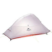Палатка облегченная одноместная Naturehike Сloud Up 1 Updated NH18T010-T серая(5256017631754)