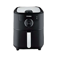 Мультипечь бытовая POVENA AIR FRYER PVN-5522 для жарки запекания и гриля с терморегулятором 5.5 л 1500 Вт