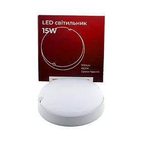 LED світильник ЖКГ 15Вт 1050 Лм 6500К з д.руху EH-GKH-03 ElectroHouse