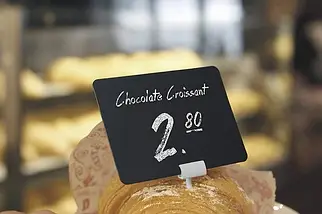 Цінникотримач Голочка пластик білий, Тримач Голочка (10шт/уп) (5000), фото 3