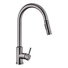 Змішувач для кухні з висувним виливом Kroner KRP Edelstahl Klassisch — PVD03916 сенсорний, фото 3