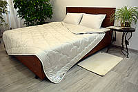Одеяло Конопляное, Летнее, покрытие Сатин Белое 140*210 см