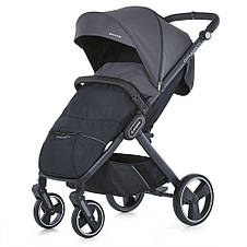 Коляска дитяча прогулянкова Dynamic Pro ME 1053-3 Charcoal (чохол, дощовик, москітна сітка), фото 4