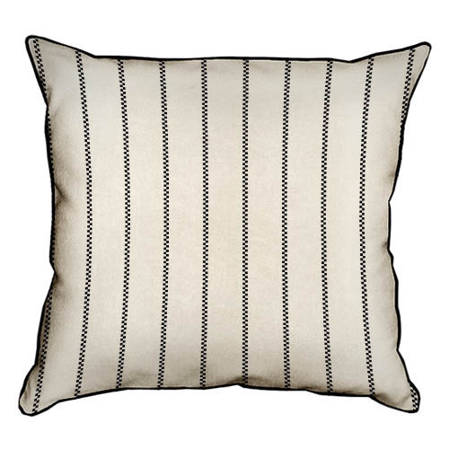 Подушка з мішковини Смужка-зигзаг 45x45 см (45PHB_23M014)