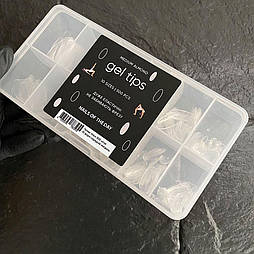 NAILSOFTHEDAY Gel tips – супер еластичні гелеві тіпси, 500 штук
