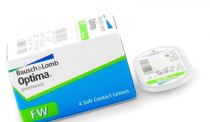 (-0.75 - 8.5) Контактные линзы Bausch & Lomb Optima FW 4 шт 8.7 Оптима -5.75 - фото 1 - id-p2115516682