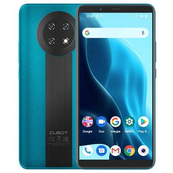 Смартфон Cubot Note 9 3/32GB Global (Green), 16/5Мп, 2 SIM, 5.99" IPS, 8 ядер, 5900 мАч, 4G, SC9863A