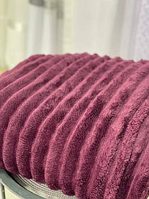 Плед - покривало Євро розмір 200*230 Бордовий