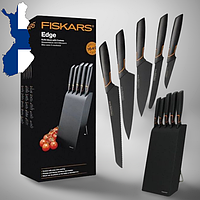 Набор ножей Fiskars Edge 5 шт (1003099) 100% Оригинал - Финляндия Yard-Shop
