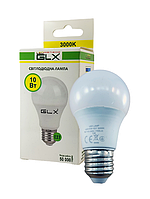 Светодиодная LED лампа GLX 10W 3000К Е27 145-305V 1100Lm Premium