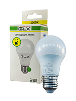 Світлодіодна LED лампа GLX 10W 3000К Е27 145-305V 1100Lm Premium