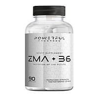 Цитрат магния, Цинк, Витамин Б6 Powerful Progress ZMA+B6 90 капсул