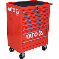 Шкаф-тележка для инструментов YATO 995х680х458 мм с 7 шуфлядами (YT-0914)(5265596961754)
