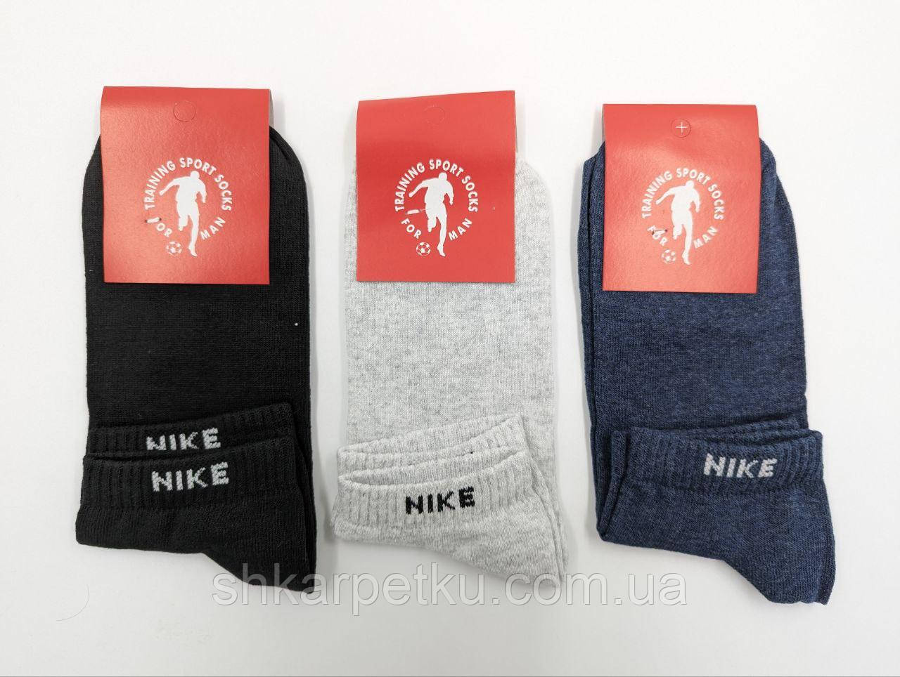 Чоловічі короткі шкарпетки бавовна  Sport Socks "N" ,  40-44, 12 пар/уп. асорті