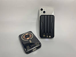 Бездротовий Повербанк MagSafe Power Bank для iPhone 20000mAh 15W Магсейф Павербанк з бездротовою зарядкою