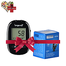 Глюкометр Longevita Family (Лонгевіта Фемелі) + 50 тест-смужок