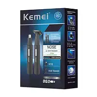 Триммер для носа и ушей Kemei KM-6664 , top