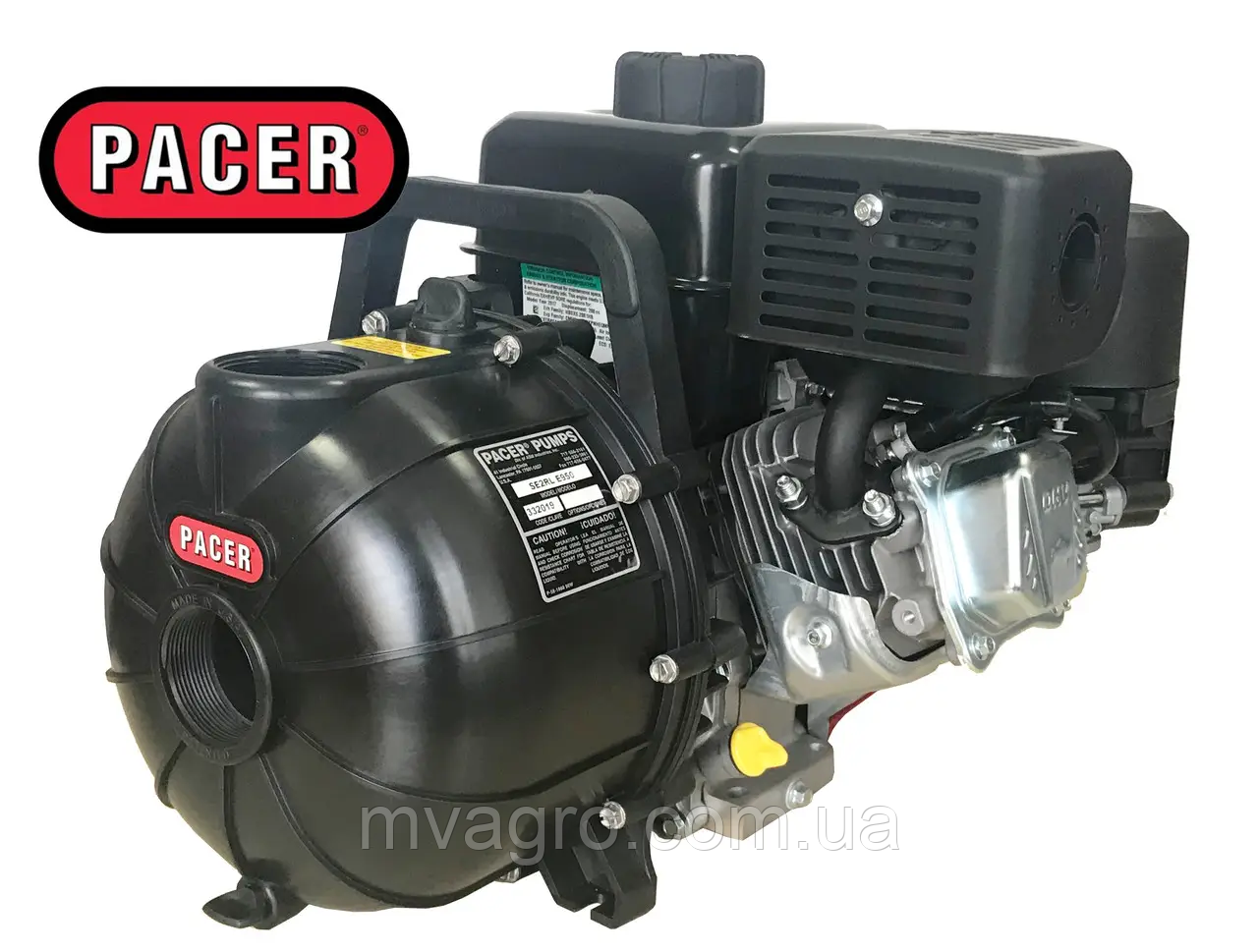 Мотопомпа PACER SE2BRL-E950 для КАС-32, 871 л/хв, фото 1