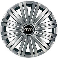 Автомобільні модельні ковпаки SJS Audi 200 4шт, сріблясті