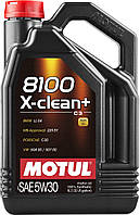 Моторное масло MOTUL 8100 X-clean+, 5W30 5 л (106377)(7547868061754)