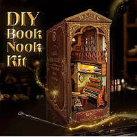 Бук Нук Книжный магический дом Book Nook Magic Book House SQ-06 Интерьерный конструктор